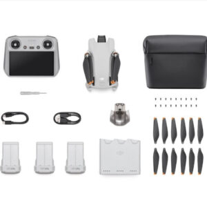 DJI Mini 3 | 4K HDR Camera Drone | Fly More Combo with DJI-RC Screen Controller