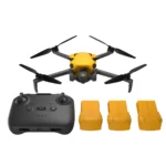 Skyrover X1 Drone Fly More Combo with Remote Controller (Yellow) 1 skyrover x1 4k drone yellow skrcpma95101